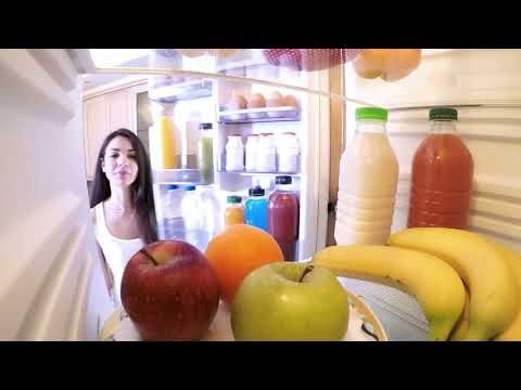 Woman Opening Refrigerator