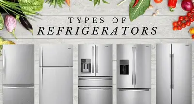 5 common types of refrigerators