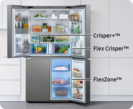 What is Flex Zone in Samsung Refrigerator?